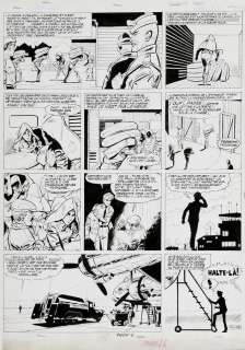 Paape | Marc Dacier, planche n°43 Ã  l’encre de Chine de … | Banque Dessinée