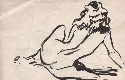 Franquin | Illustration au pinceau Ã  l’encre de Chine repré… | Banque Dessinée