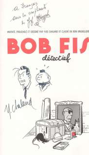 Chaland | Bob FishÂ Détectief, illustration au feutre reprÃ… | Banque Dessinée