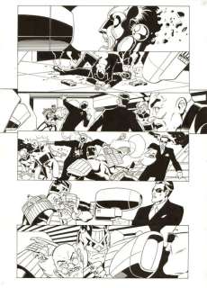 Judge Dredd #1287 - page 5, original comic art - First edition - (2002) | Catawiki