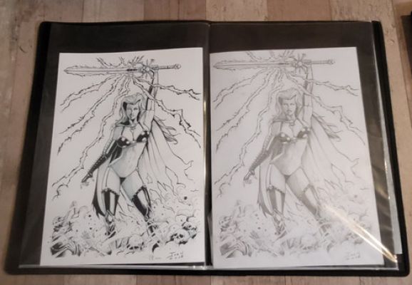 LADY DEATH COMMISSION BY JOSH PLUS INKED VERSION | eBay US (Buy It Now)