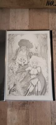 LADY DEATH / EVIL ERNIE COMMISSION BY MICHAEL DIPASCALE | eBay US (Buy It Now)