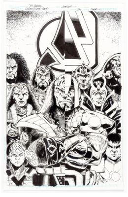 Jimenez START TREK LEGION OF SUPER HEROES 3 COVER MASSIVE CROSSOVER IN 2011 WOW | eBay US