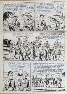 Tex n. 195 - Erio NicolÃ² - tavola originale - Loose page - (1977) | Catawiki