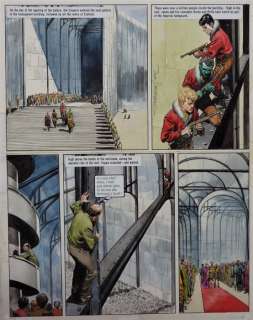 Lawrence, Don - Originele pagina in kleur - The Trigan Empire - "The Glass Palace" - (1973) | Catawiki