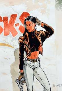 Meynet, Félix - Dessin original couleur - Les Eternels T1 - Uma - (2003) | Catawiki