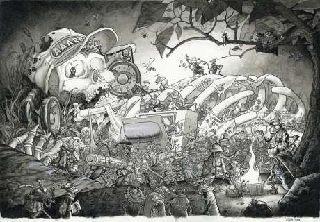 Julien Loïs  - AAARG! double page avril 2017 