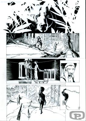 Olivier Vatine | Niourk Volume 3, Page 19 - Original Art by Olivier Vatine | Pulp’s Art