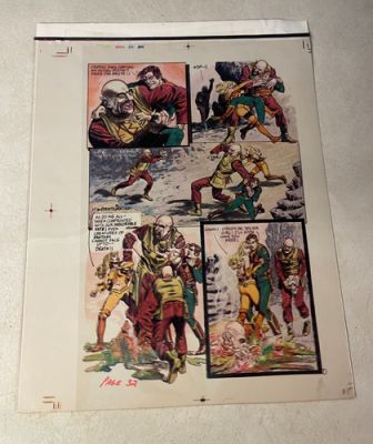 BUCK ROGERS heavy metal ART 4 color acetate 1979 fight DR HUER WILMA SCI FI | eBay US (Buy It Now)