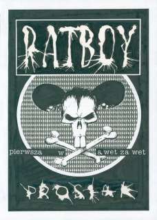 Krzysztof Owedyk, Prosiak | Ratboy: Pierwsza krew & wet za wet, okÅ‚adka | ArtKomiks Aukcje
