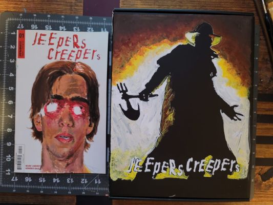 Rockyofleon | Original Art HORROR BOX | Raremarq (Buy It Now)