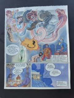 Maltaite, Eric - Planche originale en couleur - Les 1001 nuits de Shéhérazade - (2001) | Catawiki