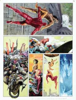 Lawrence, Don | Storm Gouache et Encres de couleurs pour la planche 36 de | Coutau Bégarie