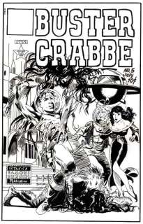 Butler, Jerry - Buster Crabbe Cover #5 recreation