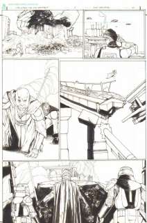 Alex Sanchez - Star wars : the old republic - issue 3 pg 2 - jedi battle