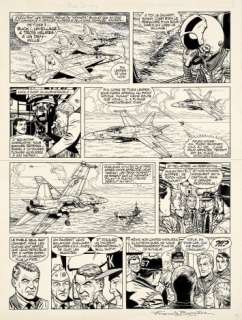 Francis Bergèse - Lot 32 - Buck Danny - Tome 44
