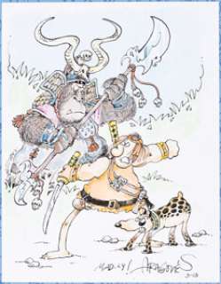Sergio Aragones Groo the Wanderer Artist Edition #1D (Blue Slipcase Edition) with Original Art Cover Illustration - | Heritage