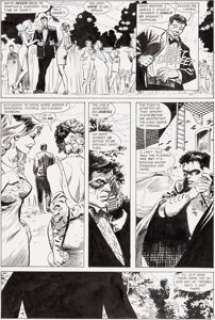 Steve Lieber and Enrique Villagran - Robin #17 Story Page 9 Original Art (DC, 1995).