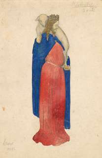 THEATER COSTUME LÉON BAKST. Saint Sebastian. | Swann Galleries