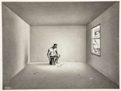 Elder, Bill (Will) | Bill (Will) Elder Humbug #5 Inside Front Cover Illustration Original Art and Production Page (Humbug Publications,... (Total: 2 Original Art) | Heritage