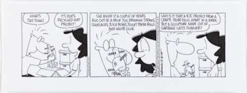 Rick Kirkman and Jerry Scott - Baby Blues Daily Comic Strip Original Art dated 6-6-06 (King Features Syndicate, 2006).