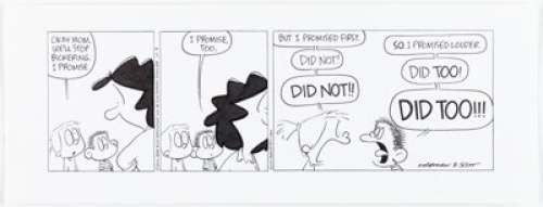 Rick Kirkman And Jerry Scott | Baby Blues Daily Comic Strip Original Art dated 10-3-06 (King Features Syndicate, 2006). | Heritage