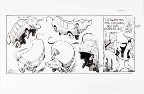 Jerry Scott and Jim Borgman Zits Sunday Comic Strip Original Art dated 2-15-15 (King Features Syndicate, 2015). | Heritage