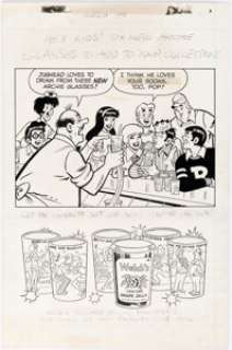 Al Hartley (attributed) - Archie Welch’s Jelly Illustration Original Art (Archie, c. 1973). | Heritage