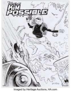 Dave DeVries - Kim Possible Illustration Original Art (2025). | Heritage