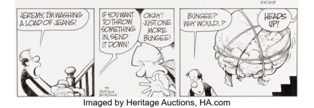 Jerry Scott and Jim Borgman Zits Daily Comic Strip Original Art dated 3-4-15 (King Features Syndicate, 2015). | Heritage