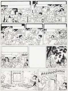 De Moor Bob | Barelli Somptueuse planche originale publiée dans l’album... | Vermot et Associés