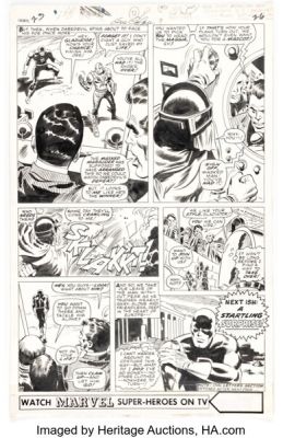 Gene Colan and Frank Giacoia Daredevil #23 Story Page 20 Original Art (Marvel, 1966). | Heritage