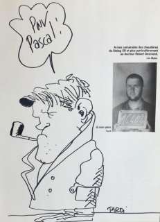 Tardi, Jacques - Dessin Original (dédicace) - Pleine page A4 - Nestor Burma | Catawiki