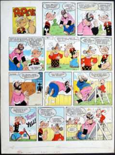 Bill Mevin - Popeye - A Bit Battered (Signed)