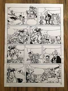 Krings, Jean Marc - Planche originale - La Ribambelle T8 - La Ribambelle au Japon - (2012) | Catawiki