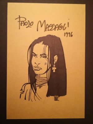 Paolo Massagli - Indiana - tecnica mista su cartoncino | eBay Europe (Buy It Now)