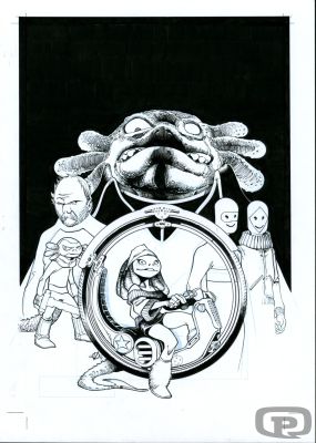 Olivier Vatine | Infinity 8, Variant Cover - Original Artwork by Olivier Vatine | Pulp’s Art