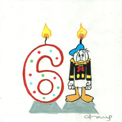 Donald Duck – 61st Anniversary | Corner4art