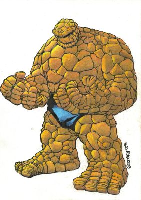 The Thing – Classic Marvel Icon | Corner4art