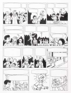 Craenhals | Les 4 As, planche n°26 Ã  l’encre de Chine de l’Ã… | Banque Dessinée