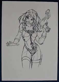 Bellamy, Bruno - Dessin original - SF