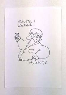 Francesco Tullio Altan - Ciputi: Salute Zerbin! - Loose page - (1996) | Catawiki