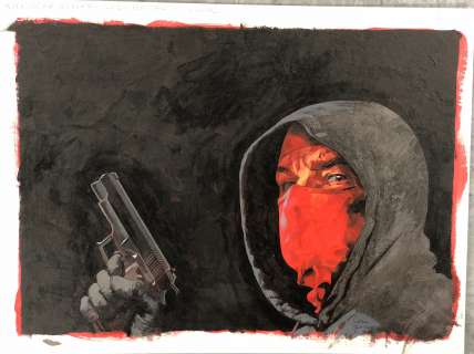 Sean Phillips | Kill Or Be Killed Painted Tpb Cover Issue Vol 01 Page Cover | Splash Page