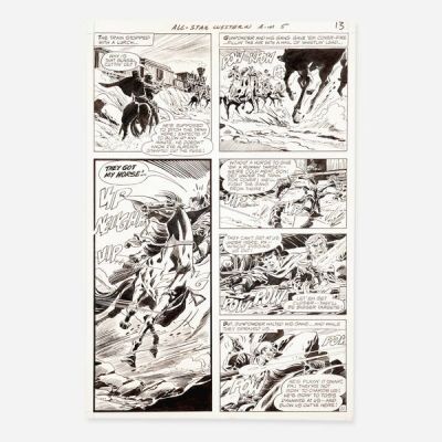 Jim Aparo | Lot 266 - All-Star Western #5 Story Page 11 Original Art (DC Comics, 1971) | Landry Pop Auctions