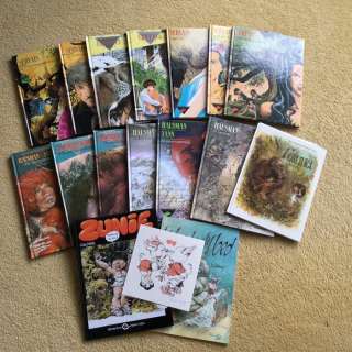 Collectie vrije vlucht - Hausman en Servais - diverse albums met 2x opdrachttekening + ex-libris - zie omschrijving - Hardcover - First edition - (1987/2007) | Catawiki