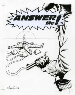Jim Blanchard - ANSWER ME! ANTHOLOGY COVER