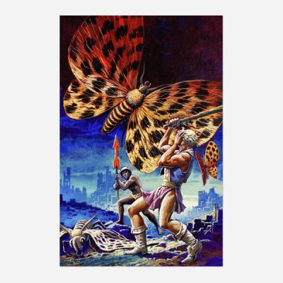 Luis Domínguez | Lot 117 - Mighty Samson #31 Cover Original Art (Gold Key, 1976) | Landry Pop Auctions