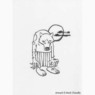 Mark Chiarello - â€˜W‘WEREWOLF Inks