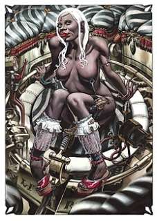 Patrizio Evangelisti - original artwork "Black Love Machine"" - Loose page - (2020) | Catawiki