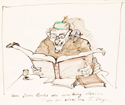 Tomi Ungerer, (1931-2019), Drawing for Dover Books. Circa 1970. | Swann Galleries